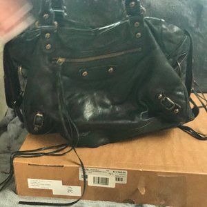 BALENCIAGA CITY BLACK BAG